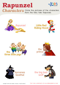 Rapunzel Questions Worksheet